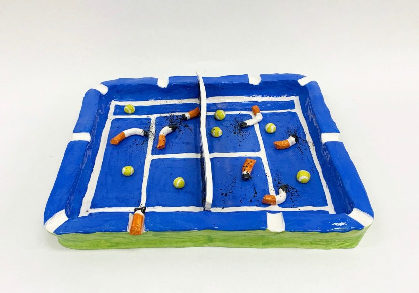 Jake Clark, Bath and tennis club tennis court, 2022