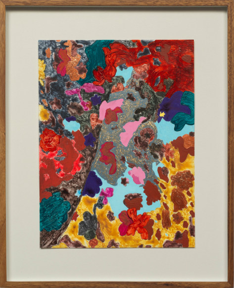 Candida Alvarez Palimpsest #4, 2019