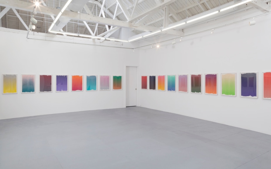 Installation view of Andrew Brischler "Lonely Planet"