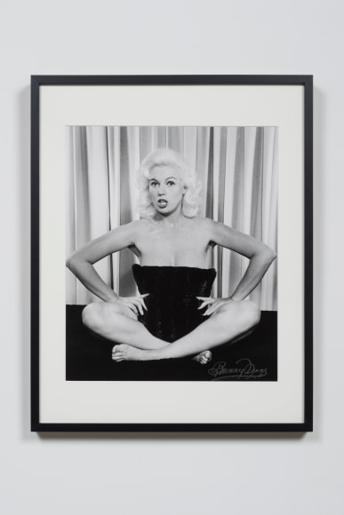 Bunny in Lotus Position in Studio - Miami, FL, 1963