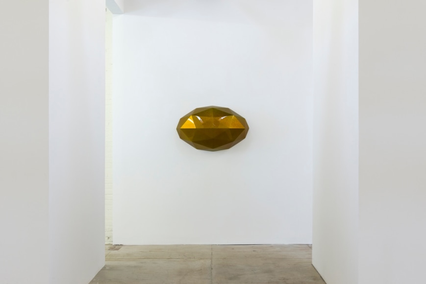 Installation view of Vincent Szarek "Like A Rock"