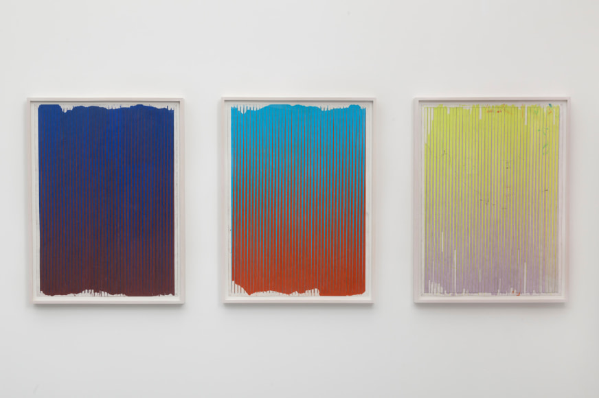 Installation view of Andrew Brischler "Lonely Planet"