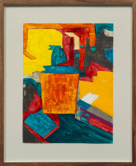 Candida Alvarez Palimpsest #7, 2019