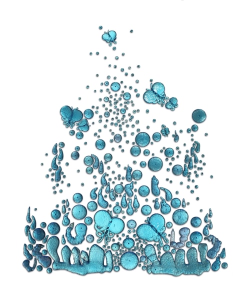 Rob Wynne BLUE ZONE, 2021