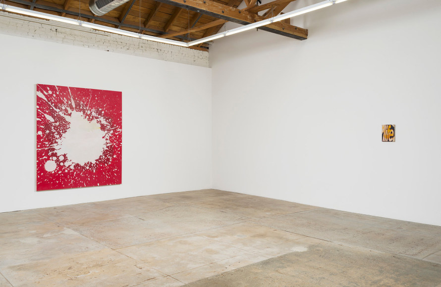 Installation view of Andrew Brischler "Storms"