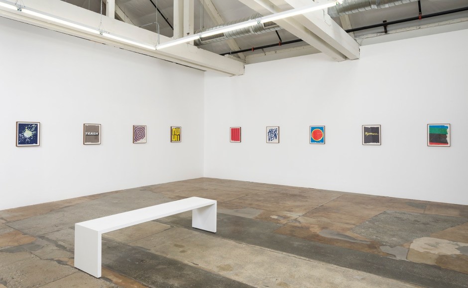 Installation view of Andrew Brischler "Punk & Faggotry"