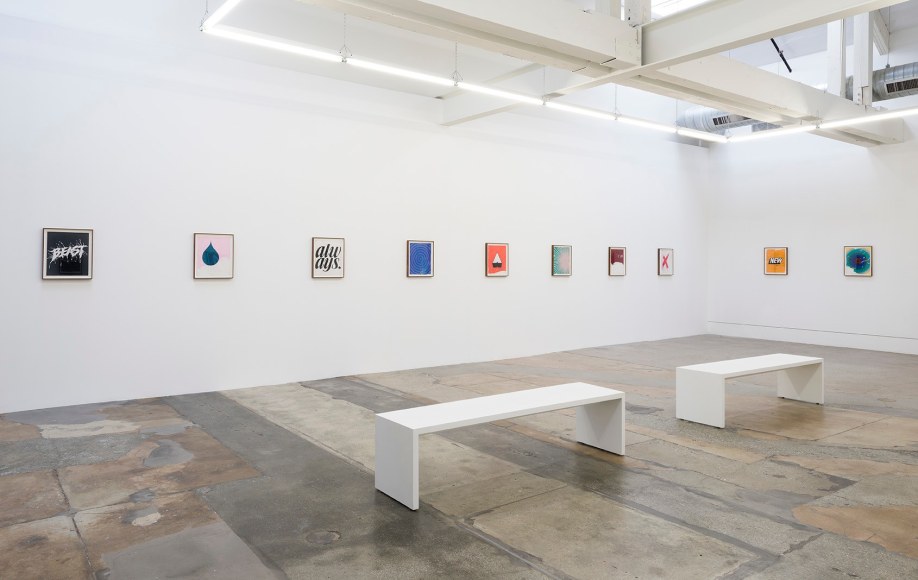 Installation view of Andrew Brischler "Punk & Faggotry"