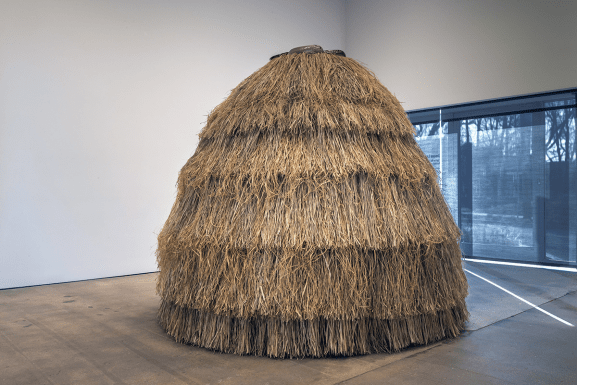 Installation view, Simone Leigh: I ran to the rock to hide my face the rock cried out no hiding place, Kansas City Art Institute