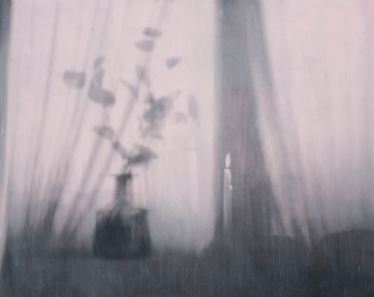 Nir Hod A Reflection of a Candle In a Window, 2023