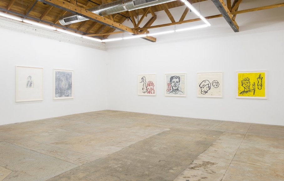 Installation of Donald Baechler Early Work 1980 - 1984