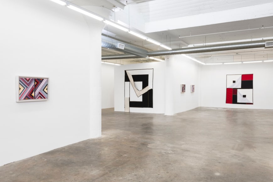 Karen Carson: Middle Ground, Installation view, GAVLAK Los Angeles, 2021