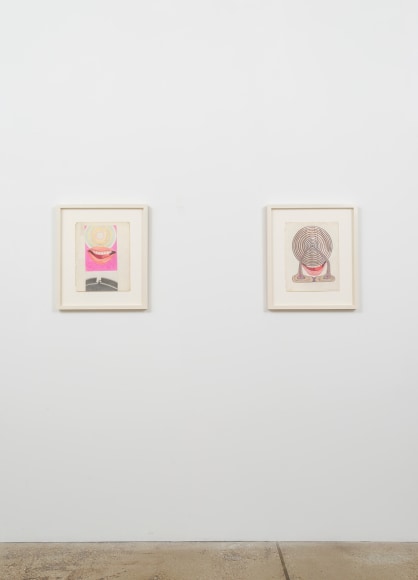 Installation view of Betty Tompkins Sex Works / WOMEN Words, Phrases and Stories