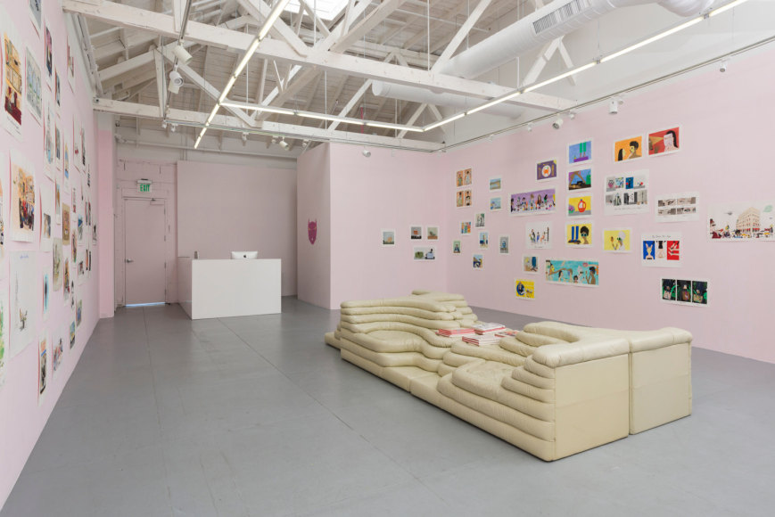 Installation view of "The TImes"