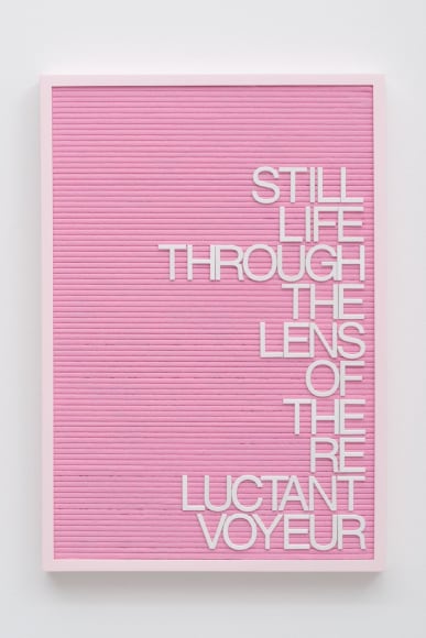 Maynard Monrow, Untitled / Reluctant Voyeur, 2017