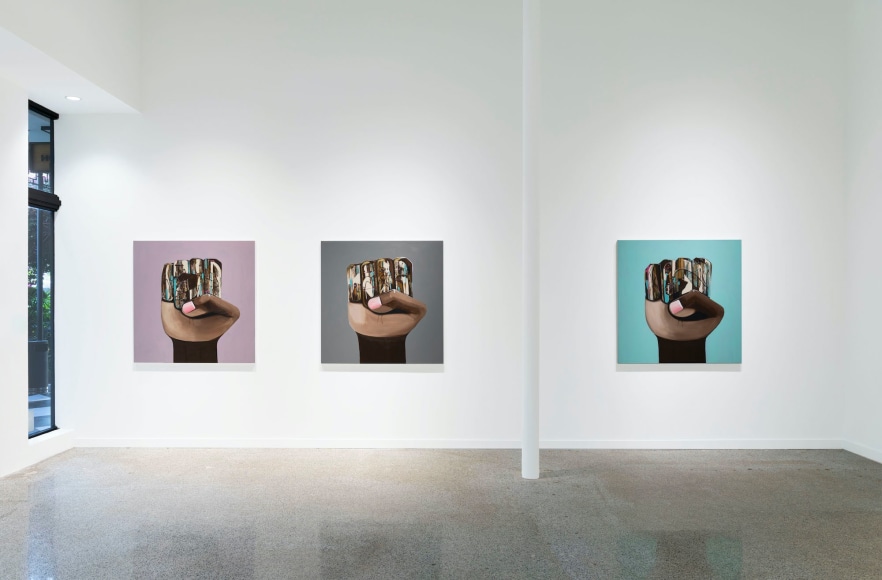Installation view: Forrest Kirk, Blind Tiger, 2021.
