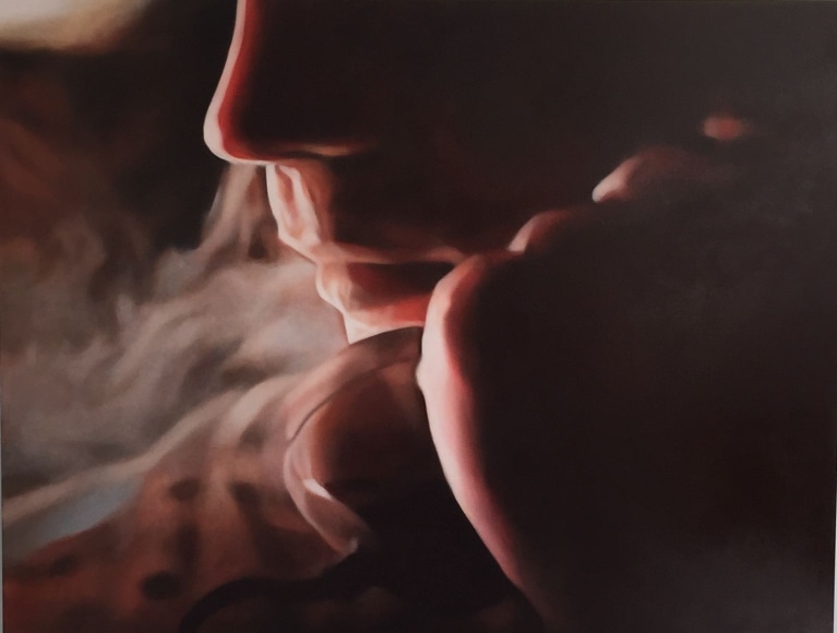Judith Eisler, Smoker (Ewan) 2, 2015