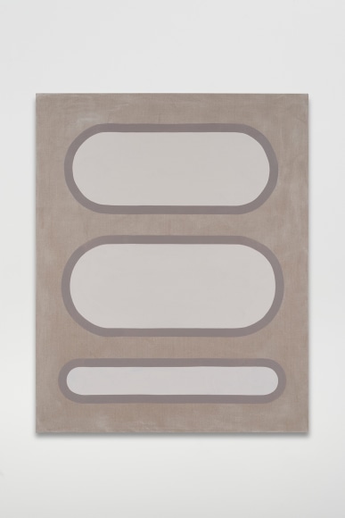 Black Lava Butte, 2016, Oil on dyed linen