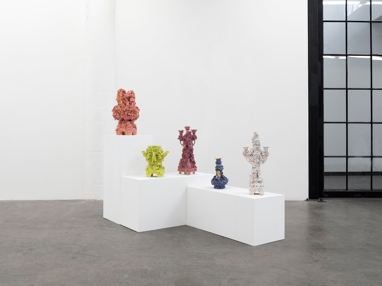 Installation view, Cannons Buried in Flowers, 2023