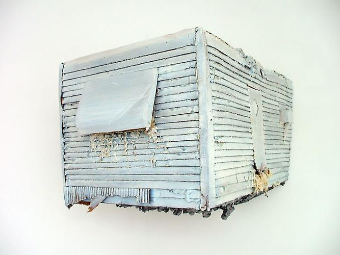 Subprime/Subtropics, 2008 Cardboard, wood, and urethane foam