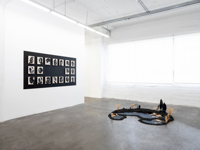 Installation view, Procession, 2023