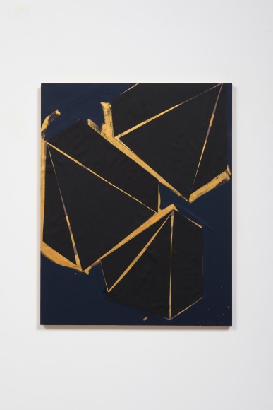 Lecia Dole-Recio Untitled (bl.ppr.blk.dmnds.gld.lns.), 2015