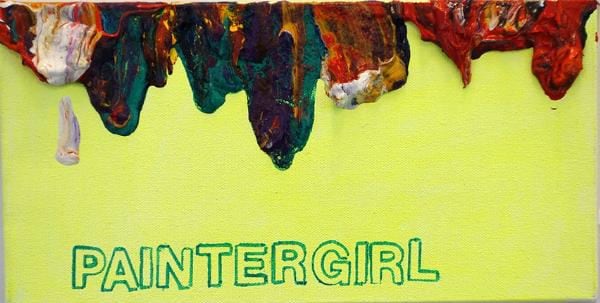 Betty Tompkins Paintergirl, 2014