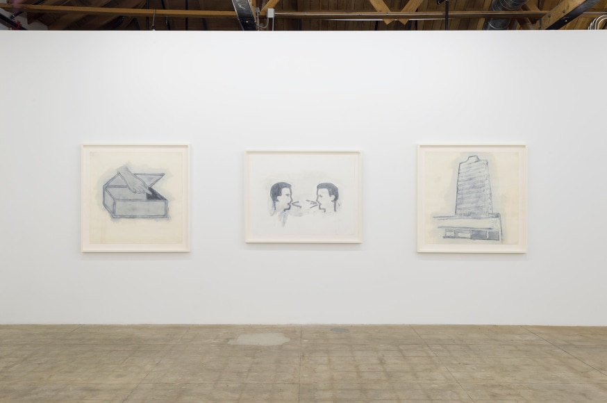 Installation of Donald Baechler Early Work 1980 - 1984