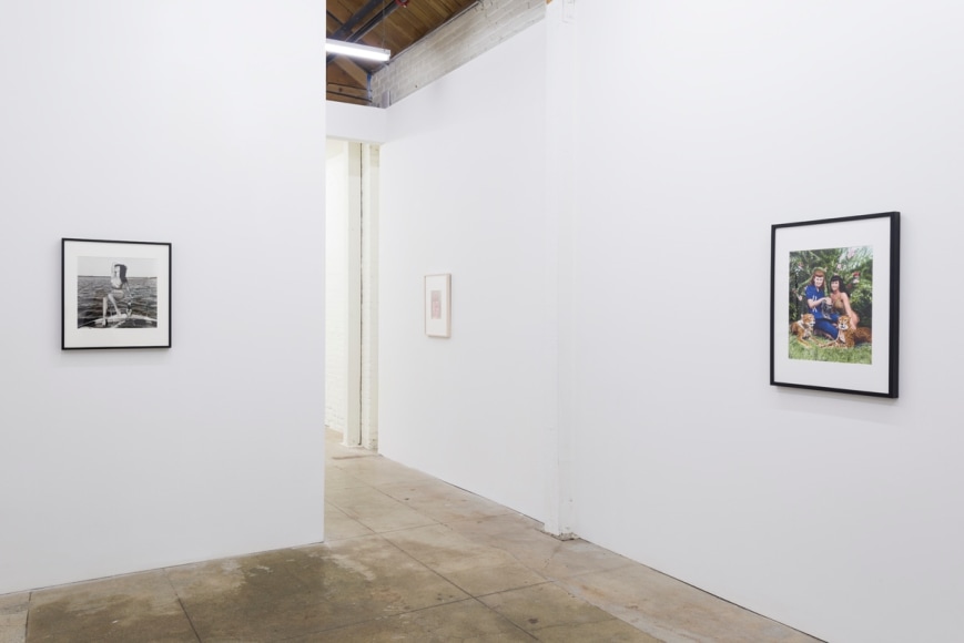 Installation of Bunny Yeager How I Photograph Myself