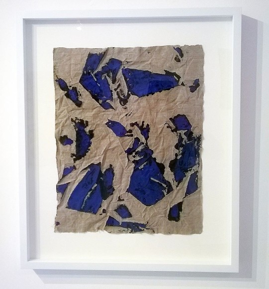 Elisabeth Kley, Blue on Black, 2014