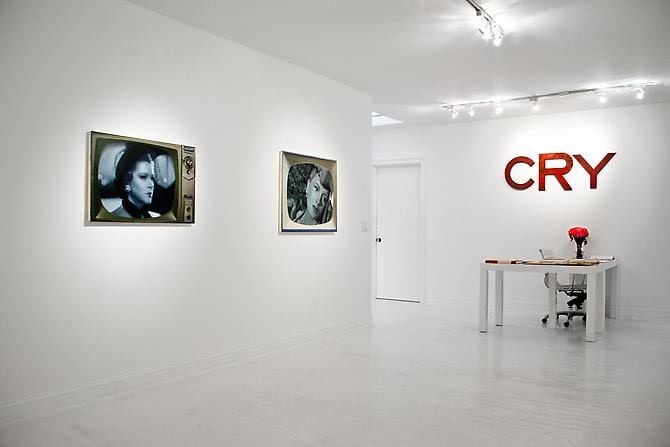 Installation view "The Palm Beach Beach Story, or Whatever Happened to Baby Jane", 2012