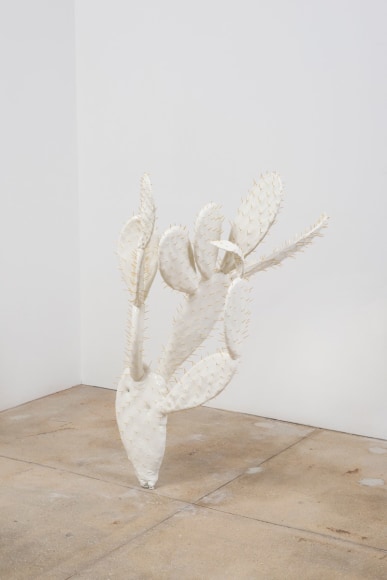 Eileen, 2015 Urethane on aluminum, gold plated needles