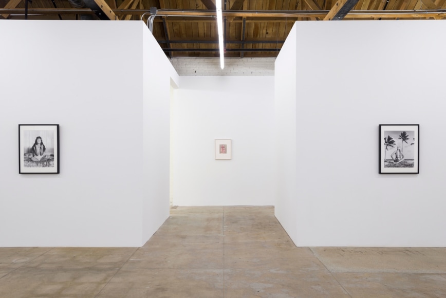 Installation of Bunny Yeager How I Photograph Myself