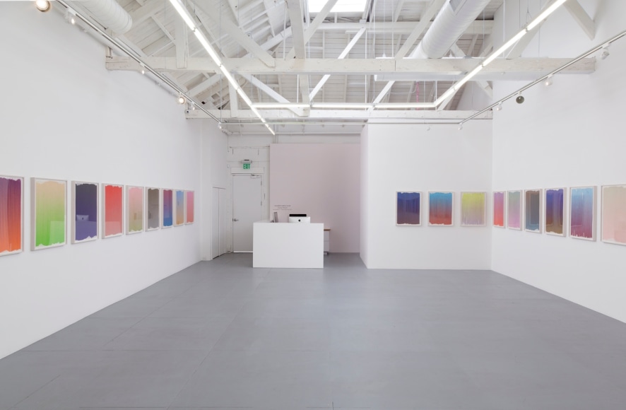 Installation view of Andrew Brischler "Lonely Planet"
