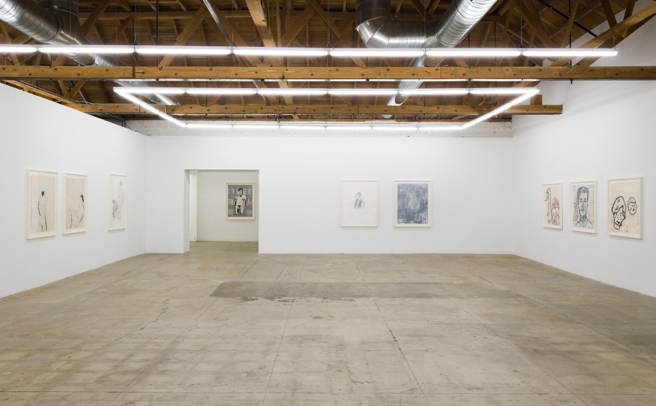 Installation of Donald Baechler Early Work 1980 - 1984