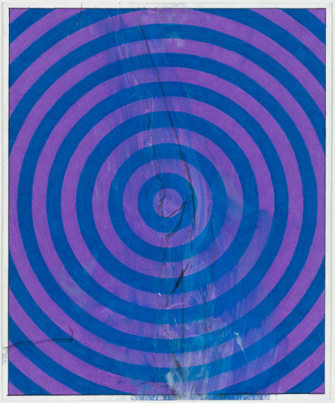 Punk & Faggotry (Lavender & Turqoise Target), 2015