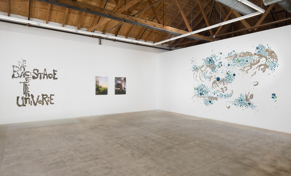 Rob Wynne: The Backstage of the Universe Install, GAVLAK Los Angeles