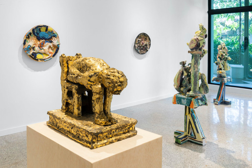 Installation view (The Space just Between) 2021.