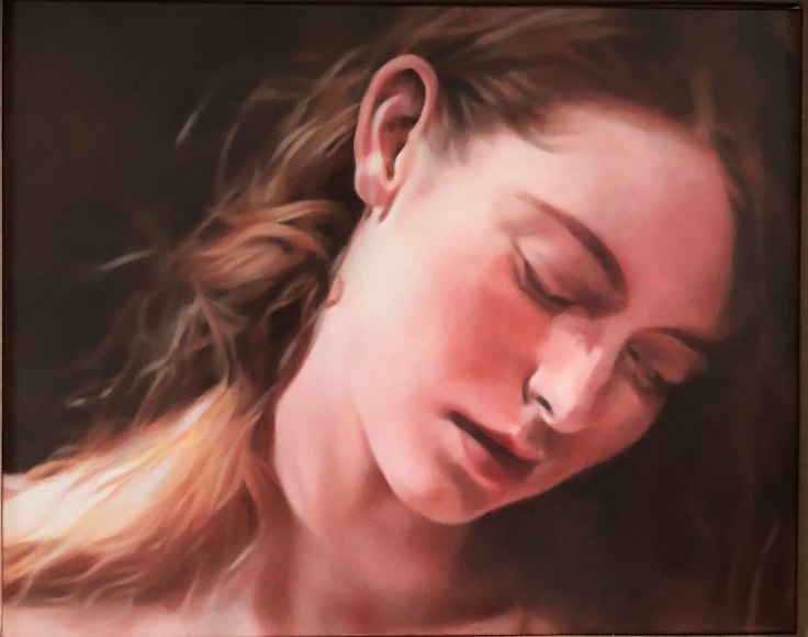 Magdalena (close up), 2018, Oil on canvas