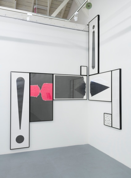 Installation view of Yuval Pudik's "Such, Such Were the Joys"