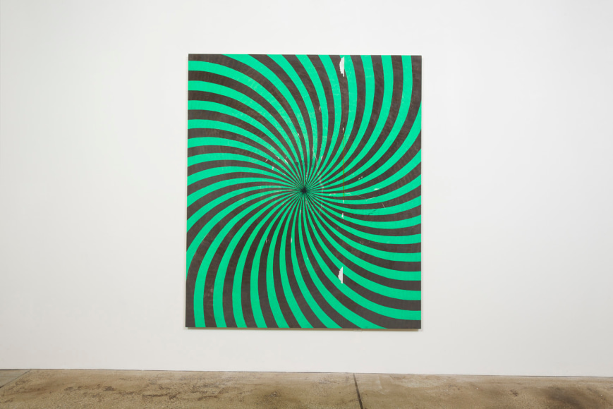 Installation view of Andrew Brischler "Storms"