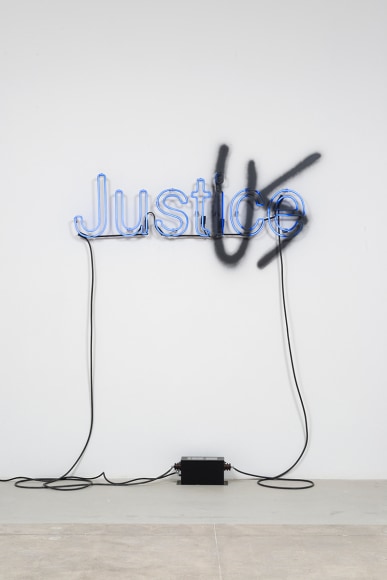 Aaron Sandnes, Interest of the Strong (Thrasymachus) - BLUE, 2014