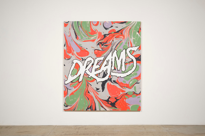 Installation view of Andrew Brischler "Storms"