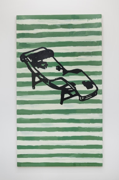 Donald Baechler, Corbu Chaise, 1981