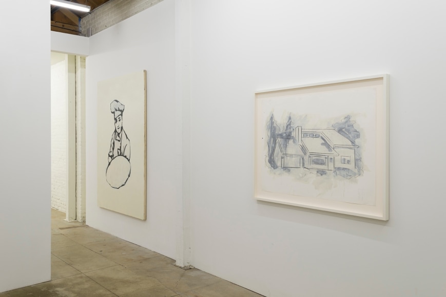 Installation of Donald Baechler Early Work 1980 - 1984