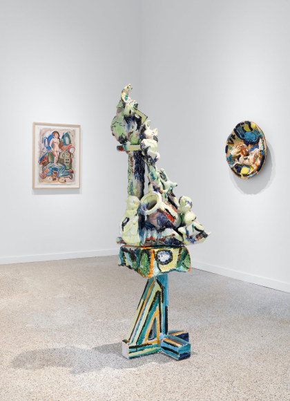 Installation view (The Space just Between) 2021.