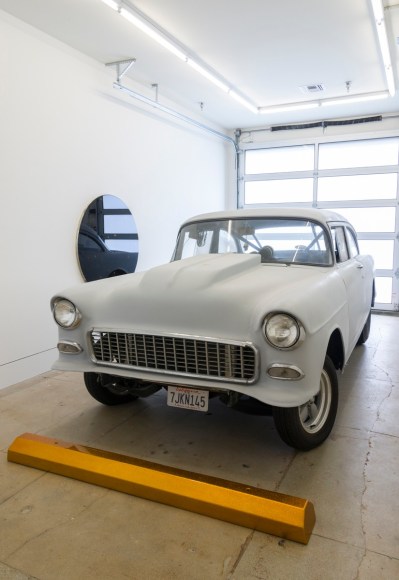 Installation view of Vincent Szarek "Like A Rock"