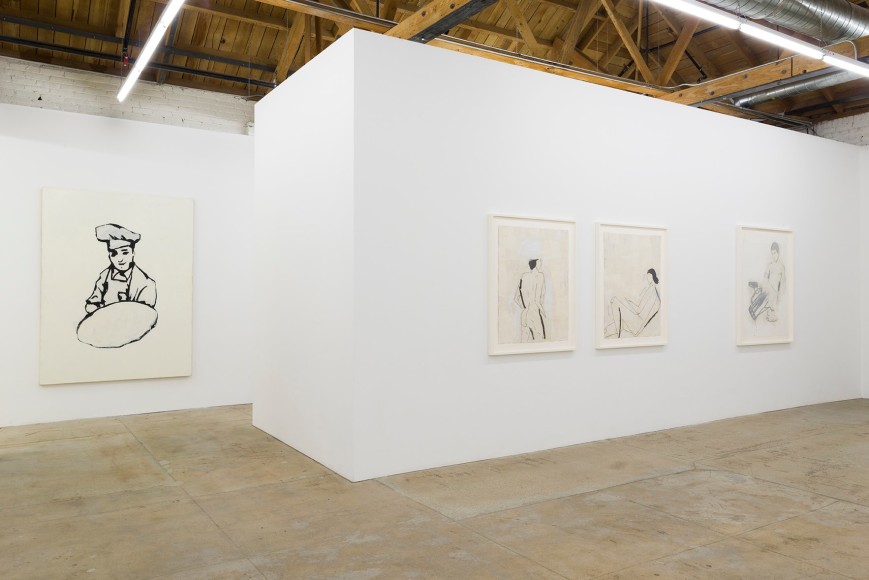 Installation of Donald Baechler Early Work 1980 - 1984