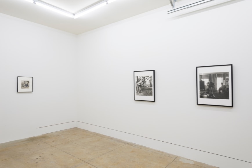 Installation of Bunny Yeager How I Photograph Myself