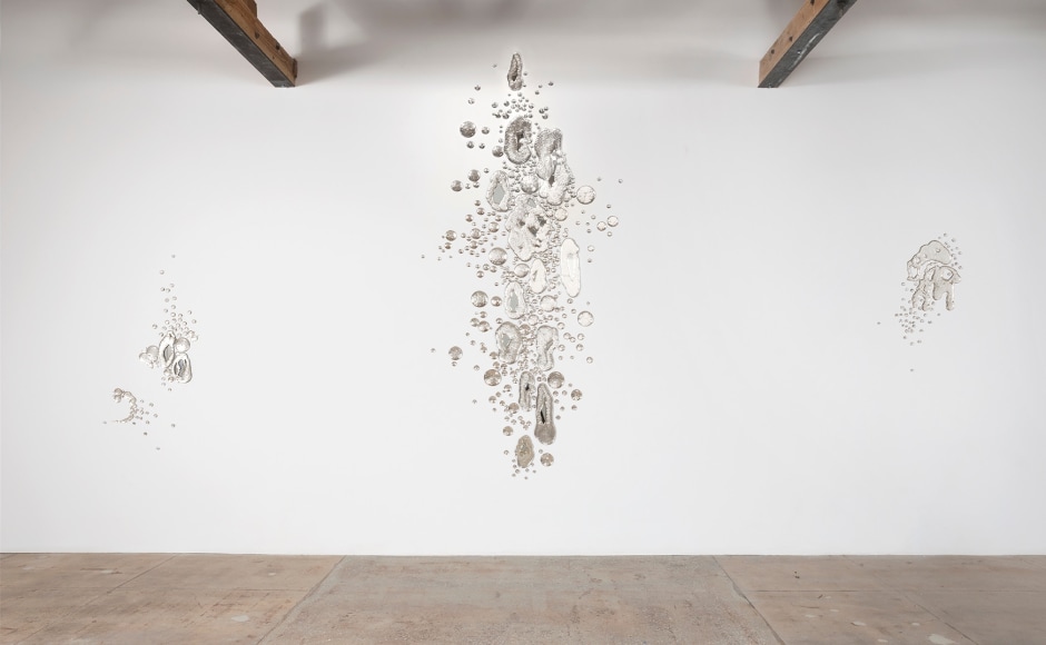 Rob Wynne, The Backstage of the Universe Install, GAVLAK Los Angeles