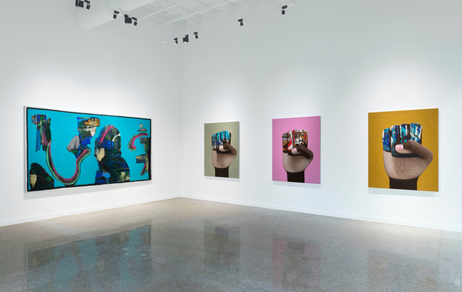 Installation view: Forrest Kirk, Blind Tiger, 2021.